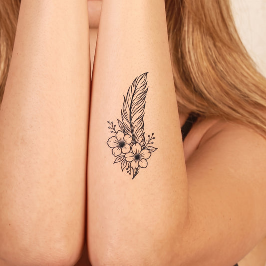 Floral Feather